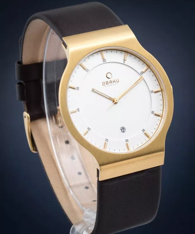 Годинник Чоловічий Obaku Ultra Slim V133XGIRN