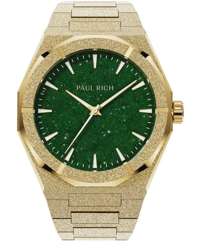 Годинник Чоловічий Paul Rich Frosted Star Dust II Gold Green 766236337081