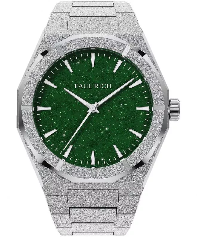Годинник Чоловічий Paul Rich Frosted Star Dust II Silver Green 766236337067