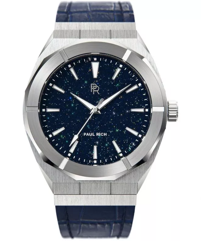 Годинник Чоловічий Paul Rich Star Dust Silver Leather 42 655360316485
