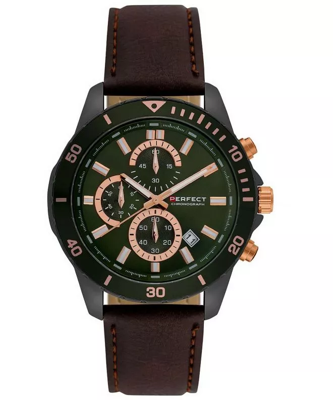 Годинник Чоловічий Perfect Classic Chronograph PF01006