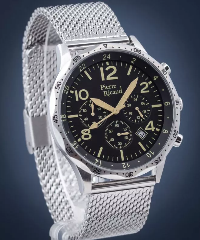 Годинник Чоловічий Pierre Ricaud Chronograph P91062.5154QF