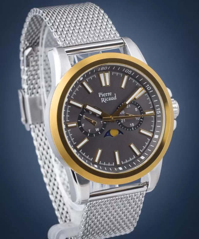 Годинник Чоловічий Pierre Ricaud Moon Phase P60034.2117QF