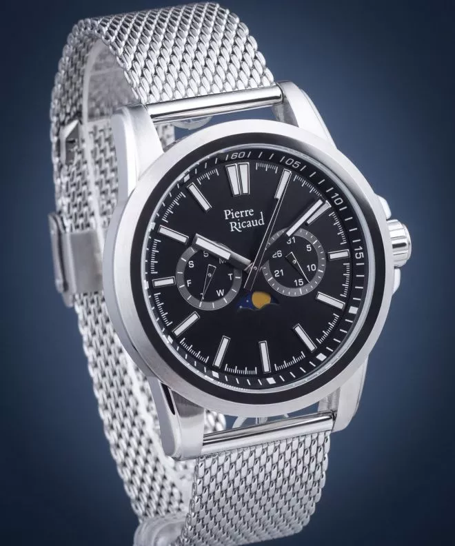 Годинник Чоловічий Pierre Ricaud Moon Phase P60034.5114QF