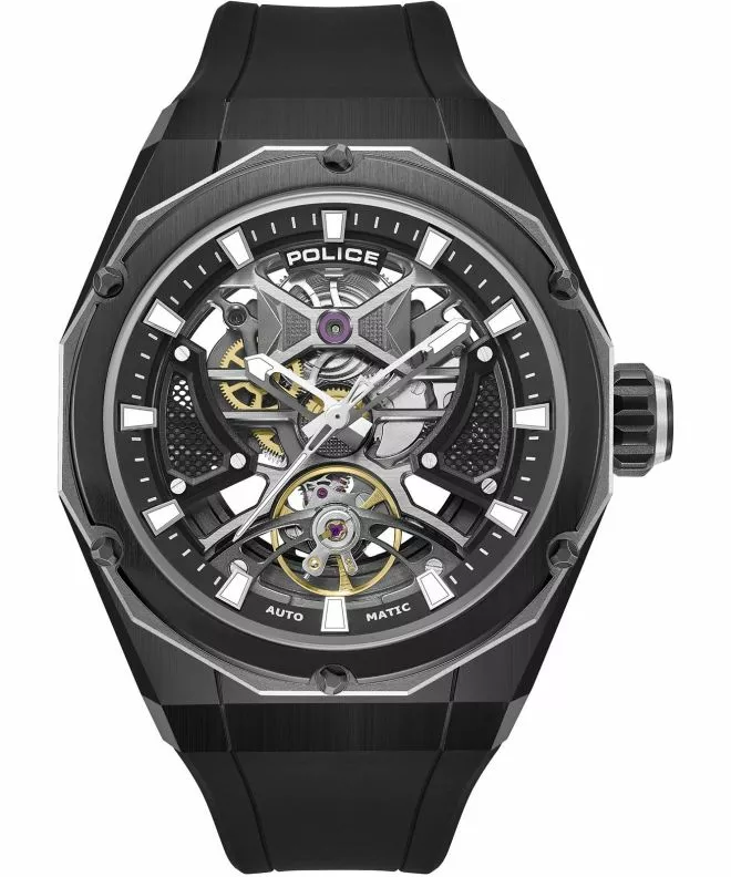 Годинник Чоловічий Police Dayton Skeleton Automatic PEWGR0082301