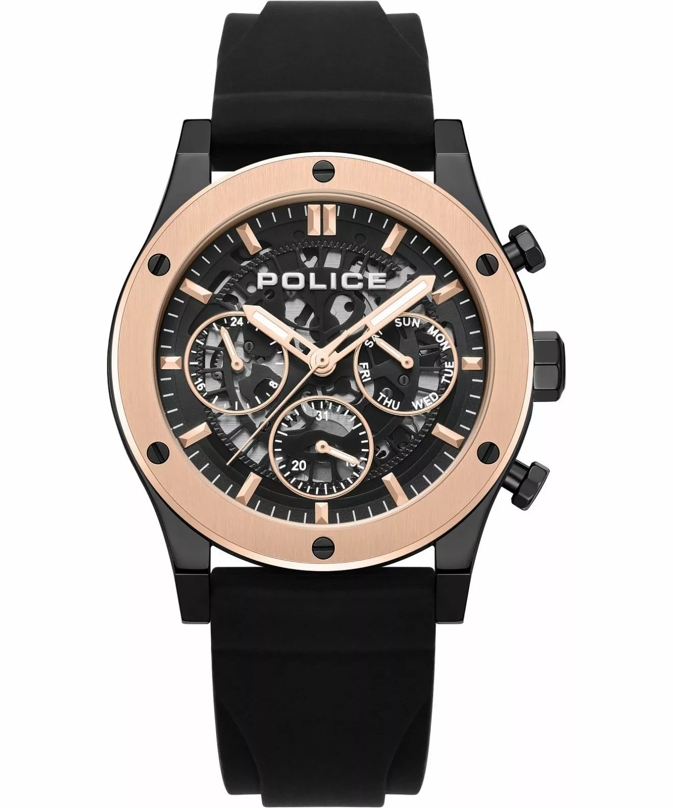 Годинник Чоловічий Police Knotty Skeleton PEWJQ0006405