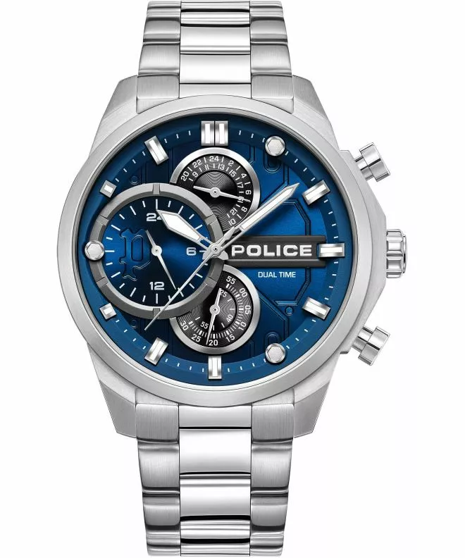 Годинник Чоловічий Police Reactor Dual Time PEWGK0039207