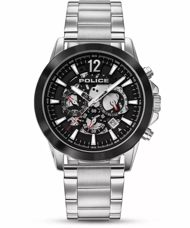 Годинник Чоловічий Police Vertigo Skeleton Chronograph PEWJK2194940