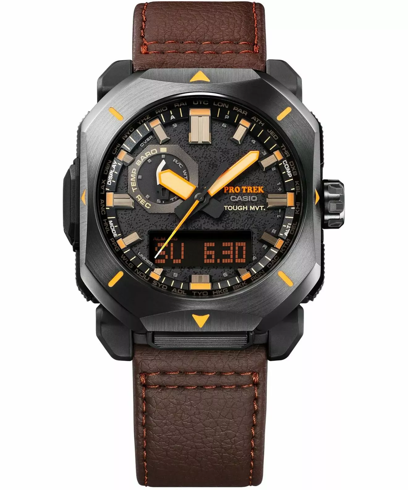 Годинник Чоловічий Protrek Octagon PRW-6900YL-5ER