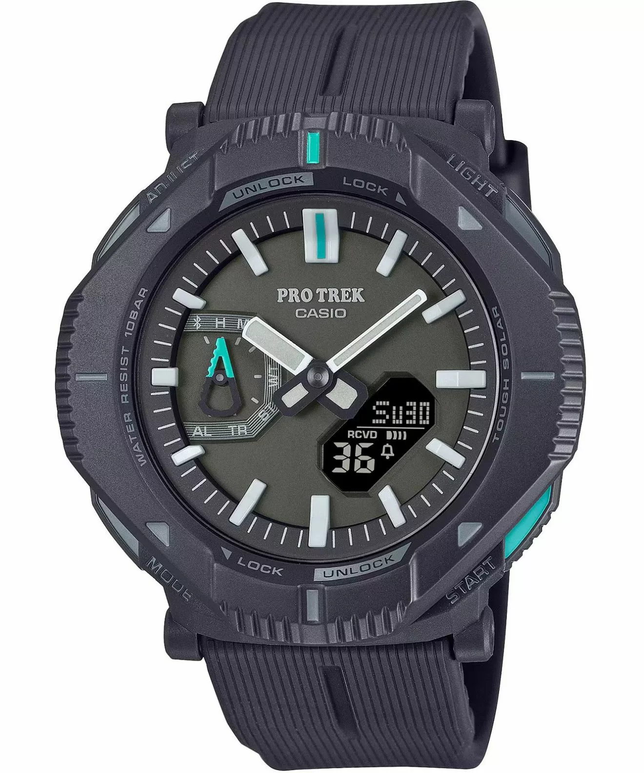Годинник Чоловічий Protrek PRJ-B001 Series Bluetooth Solar PRJ-B001-1ER