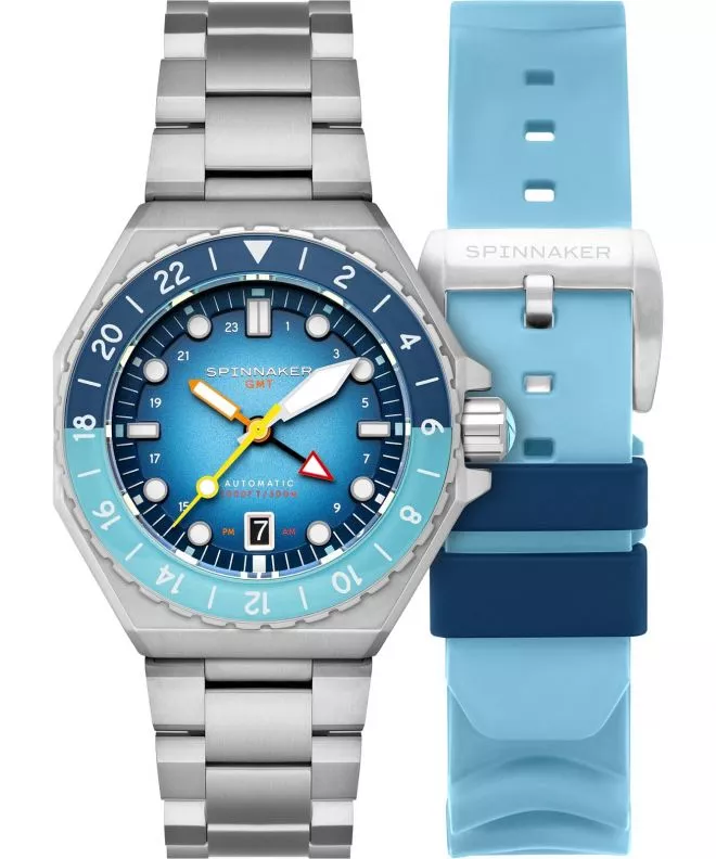Годинник Чоловічий Spinnaker Dumas GMT Automatic Gift Set SP-5119-55