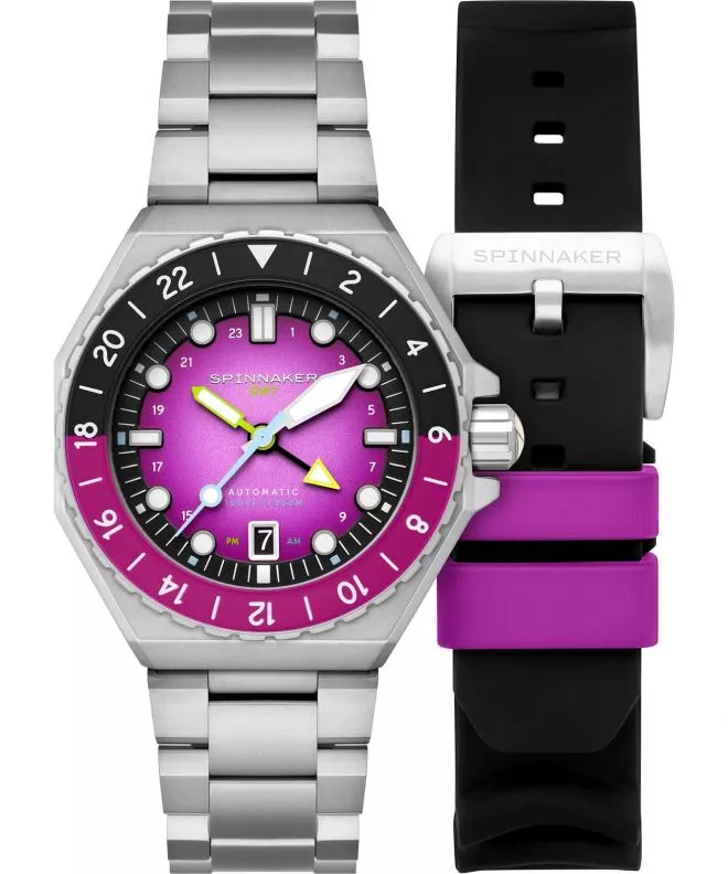 Годинник Чоловічий Spinnaker Dumas GMT Automatic Gift Set SP-5119-66