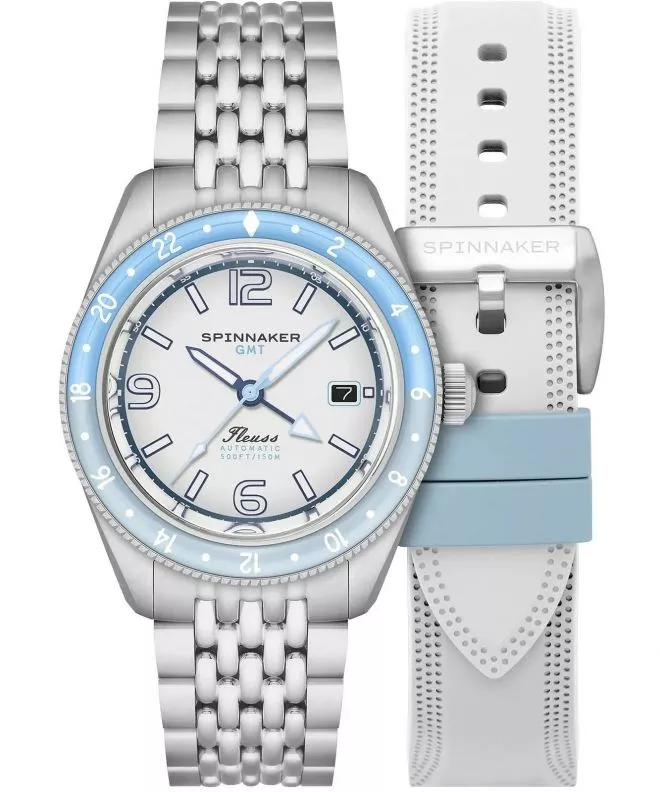 Годинник Чоловічий Spinnaker Fleuss GMT Automatic Gift Set SP-5120-22