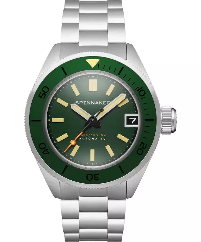 Годинник Чоловічий Spinnaker Piccard Hunter Green SP-5098-11