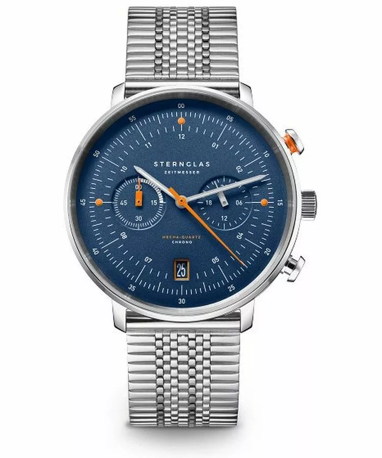 Годинник Чоловічий Sternglas Hamburg Ed Küstemm Chronograph S01-HC06-ME08