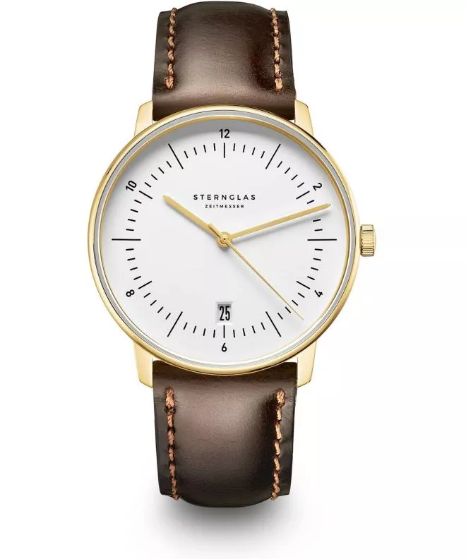 Годинник Чоловічий Sternglas Naos Edition Heritage S01-NAE02-BR01