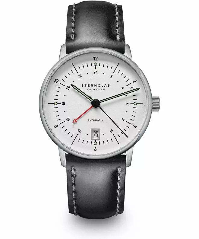 Годинник Чоловічий Sternglas Naos Pro GMT Automatik S02-NG10-BR02