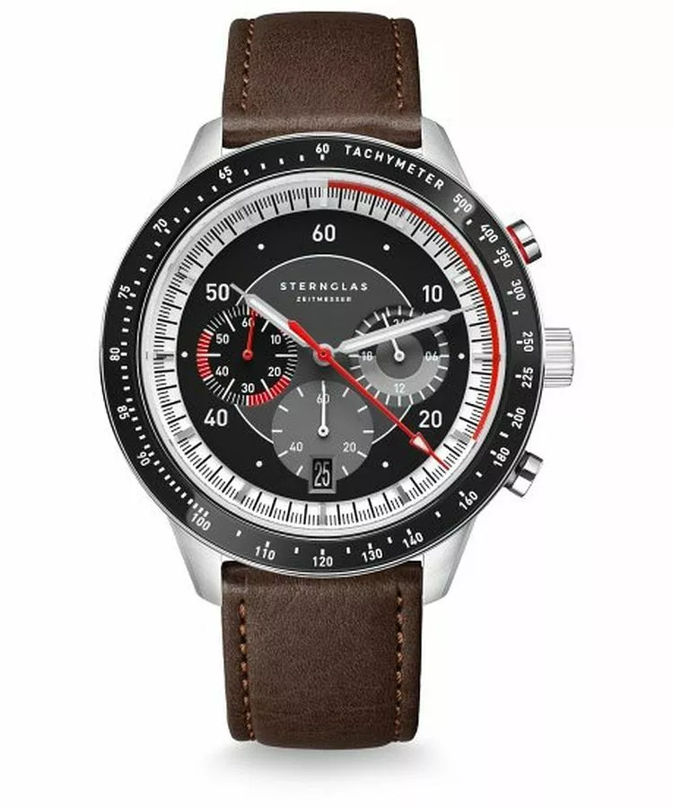 Годинник Чоловічий Sternglas Tachymeter 2.0 Chronograph S01-TM03-MO23