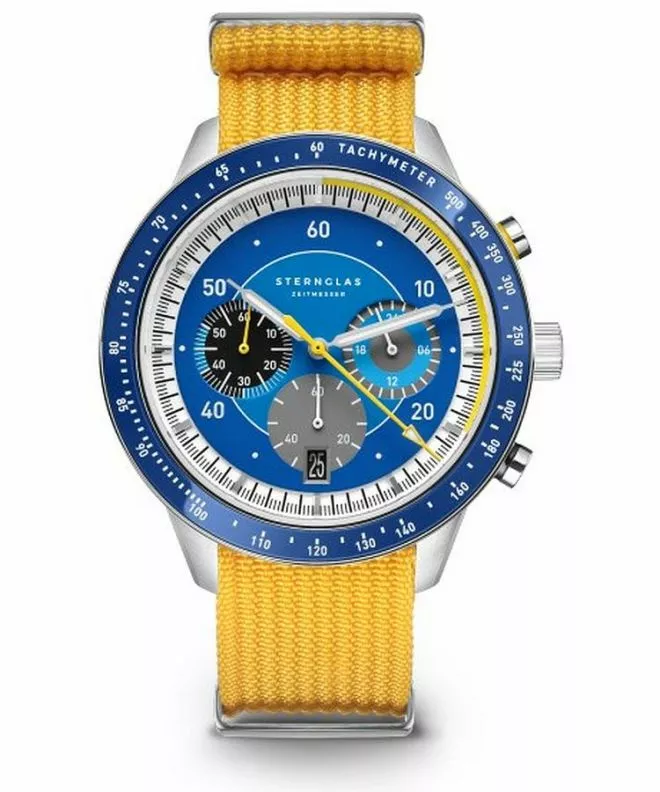 Годинник Чоловічий Sternglas Tachymeter 2.0 Chronograph S01-TM06-FI01