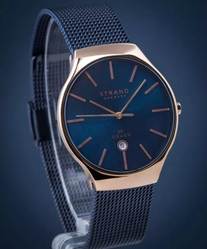 Годинник Чоловічий Strand by Obaku Caspian S701GDVLML