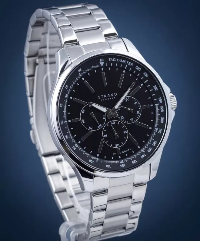 Годинник Чоловічий Strand by Obaku Irving S708GMCBSC