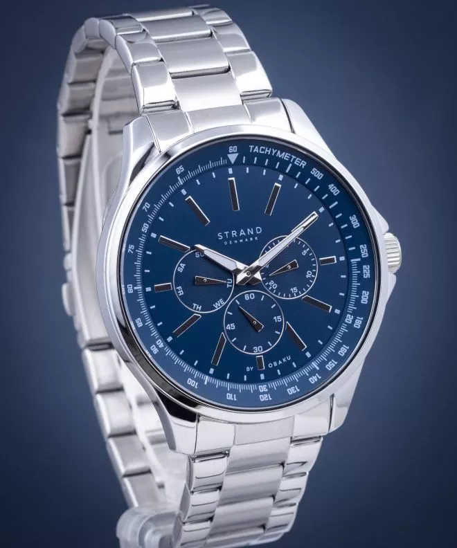 Годинник Чоловічий Strand by Obaku Irving S708GMCLSC