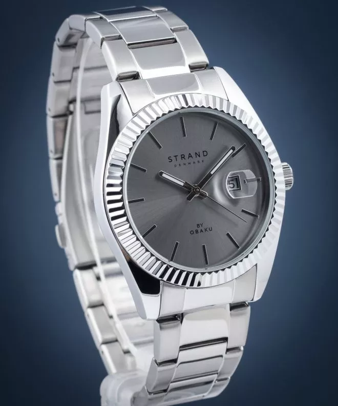 Годинник Чоловічий Strand by Obaku Wellington S721GDCJSC-DS