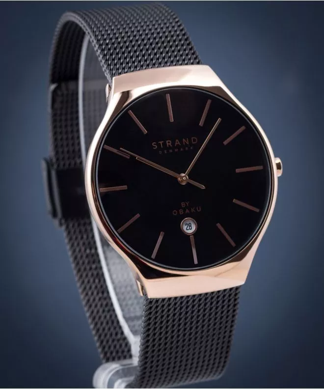 Годинник Чоловічий Strand by Obaku Caspian S701GDVBMB