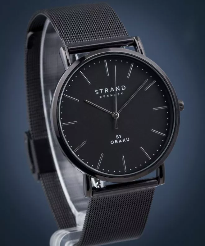 Годинник Чоловічий Strand by Obaku Hudson S702GXBBMB