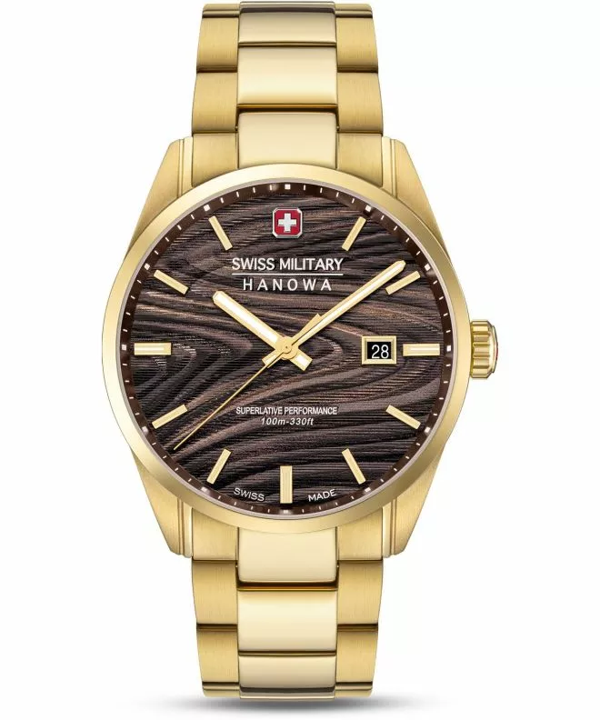 Годинник Чоловічий Swiss Military Hanowa Golden Beech SMWGH0006010