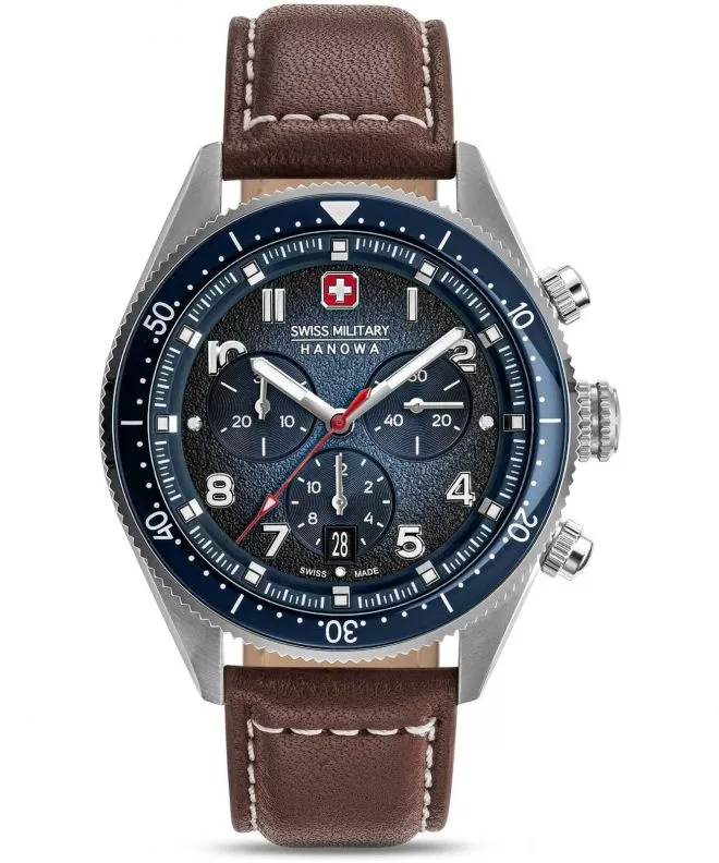 Годинник Чоловічий Swiss Military Hanowa Greyhound Chronograph SMWGC0003802