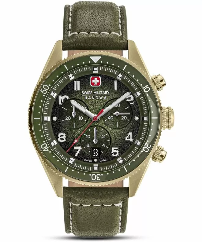 Годинник Чоловічий Swiss Military Hanowa Greyhound Chronograph SMWGC0003850