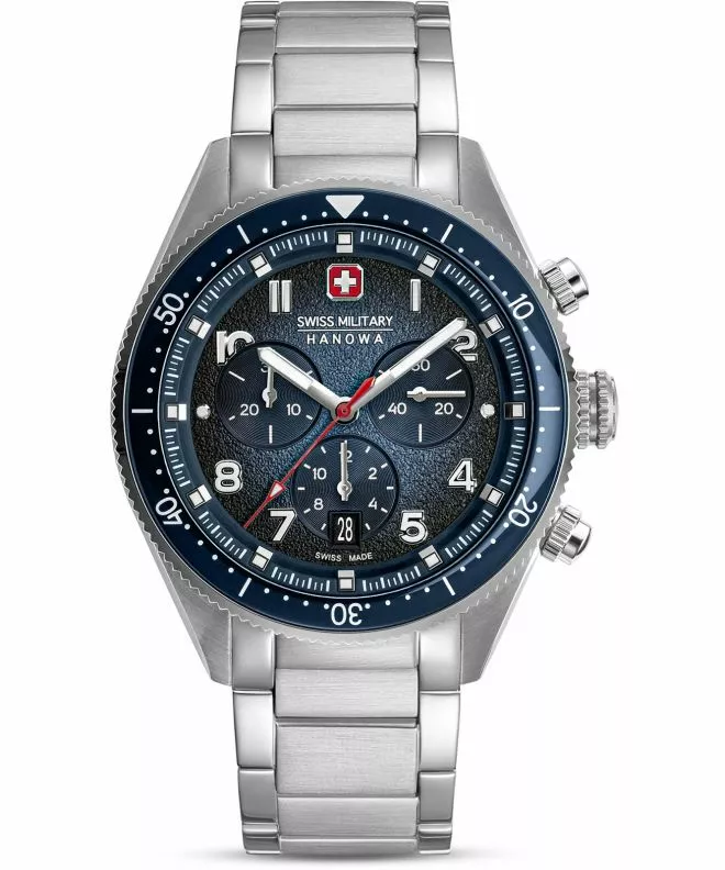 Годинник Чоловічий Swiss Military Hanowa Greyhound Chronograph SMWGI0003804