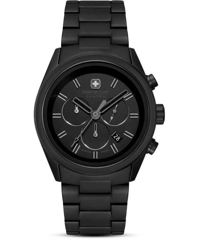 Годинник Чоловічий Swiss Military Hanowa Navalus Pro Stealth Chronograph SMWGI0004230