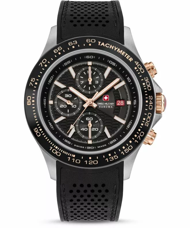 Годинник Чоловічий Swiss Military Hanowa Watchman Chronograph SMWGO0003401
