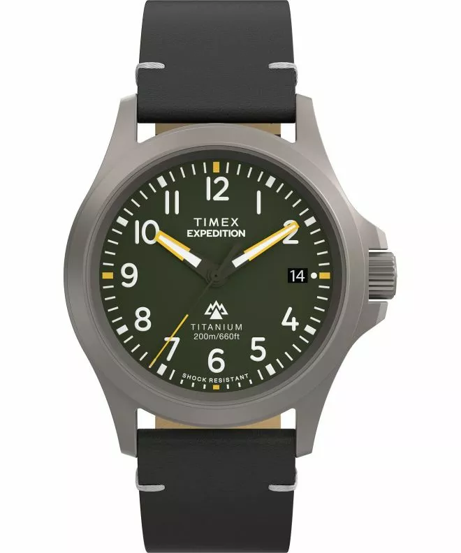 Годинник Чоловічий Timex Expedition Titanium Quartz TW2W78100