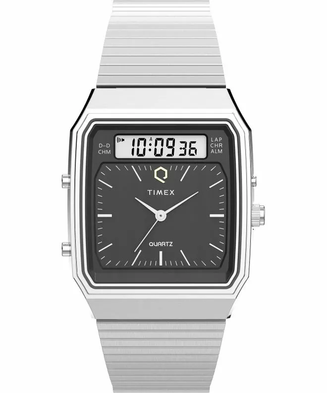 Годинник Чоловічий Timex Q Timex® 1982 Ana-Digi Reissue Chronograph TW2Y05900