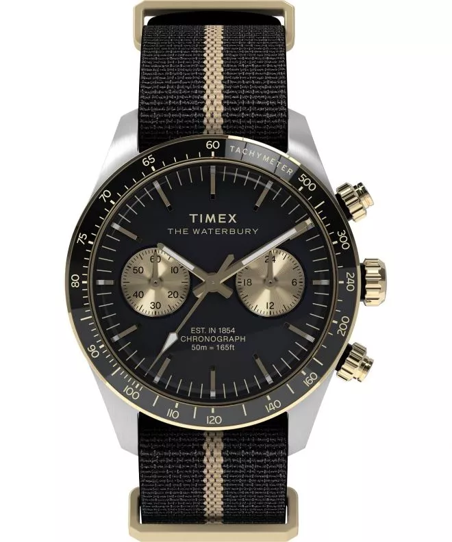 Годинник Чоловічий Timex Waterbury Heritage Chronograph TW2Y35400