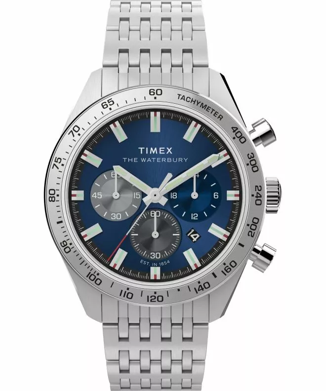 Годинник Чоловічий Timex Waterbury Traditional Chronograph TW2Y18500