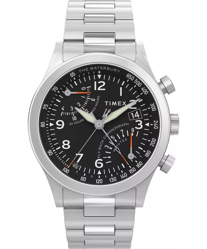 Годинник Чоловічий Timex Waterbury Traditional Fly Back Chronograph TW2W47800