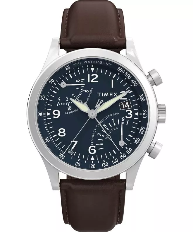 Годинник Чоловічий Timex Waterbury Traditional Fly Back Chronograph TW2W47900