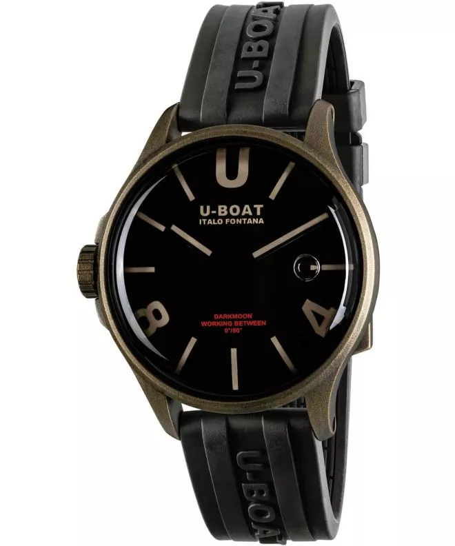 Годинник Чоловічий U-Boat Darkmoon 40mm BK Brown Vintage 9549