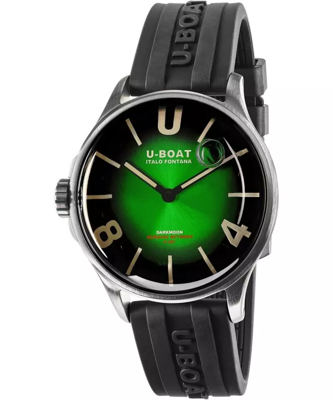 Годинник Чоловічий U-Boat Darkmoon 40mm Green SS Soleil 9502
