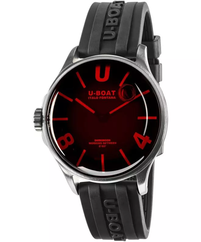 Годинник Чоловічий U-Boat Darkmoon 40mm SS Red Glass 9305