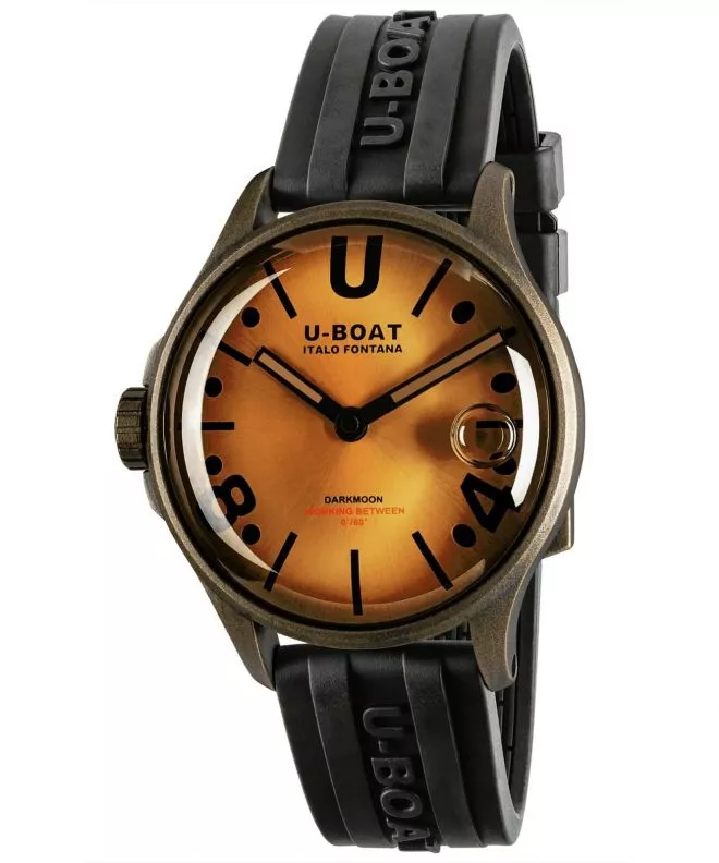 Годинник Чоловічий U-Boat Darkmoon Black Vintage 9547
