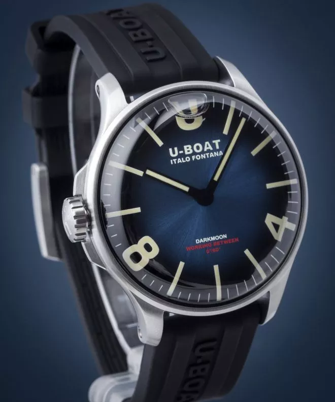 Годинник Чоловічий U-Boat Darkmoon Blue SS Soleil 8704-D (8704-C, 8704-B, 8704)