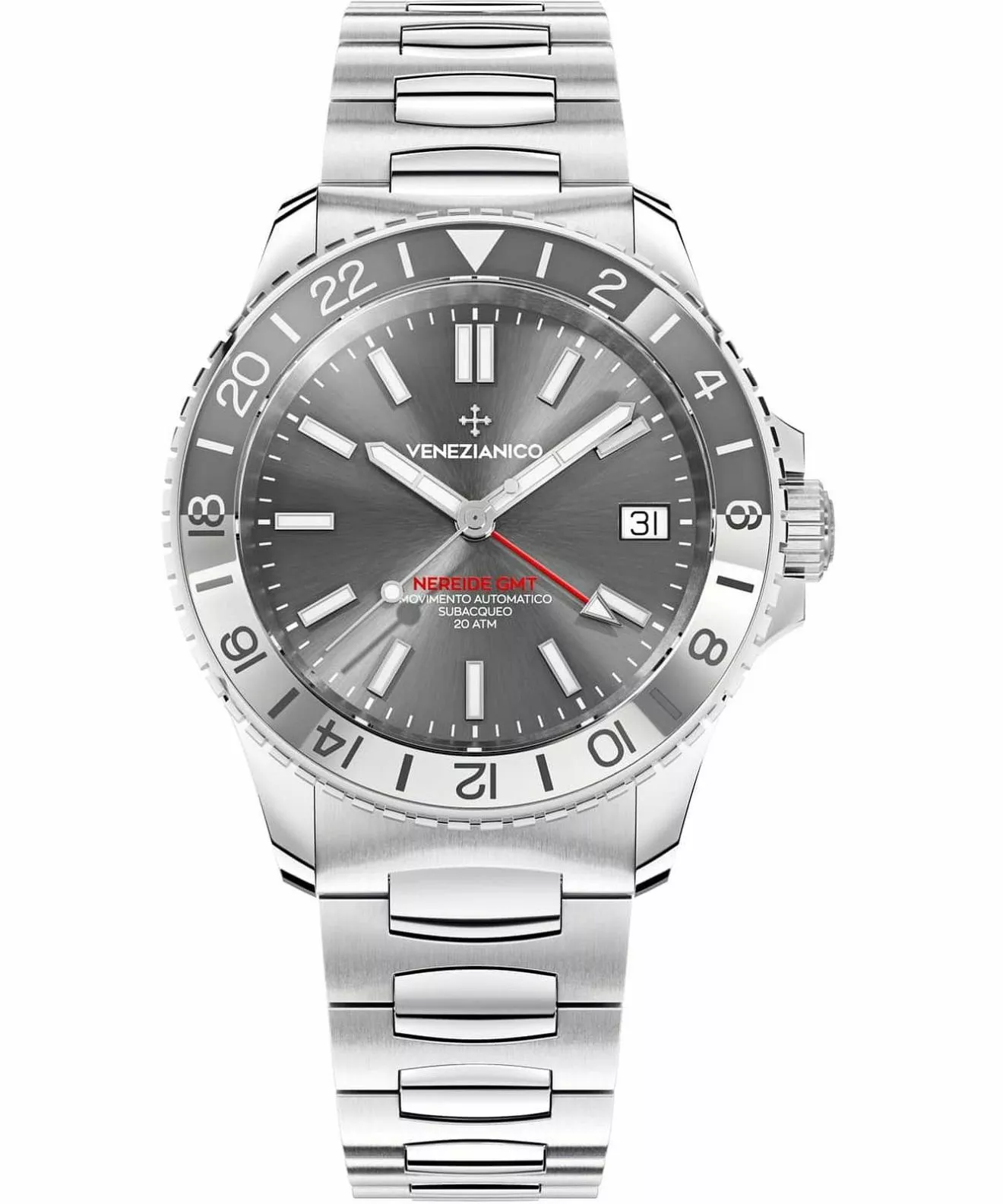 Годинник Чоловічий Venezianico Nereide GMT 3521501C