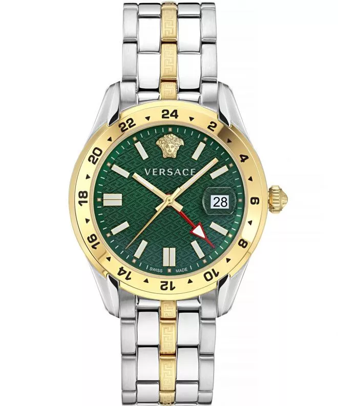 Годинник Чоловічий Versace Greca Time GMT VE7C00623