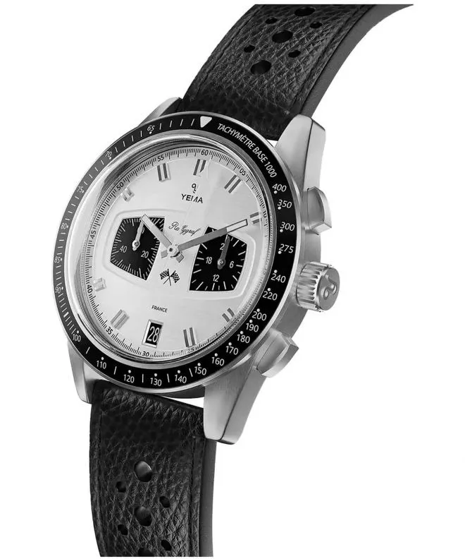 Годинник Чоловічий Yema Rallygraf Meca-Quartz II Panda YMHF1584-BA