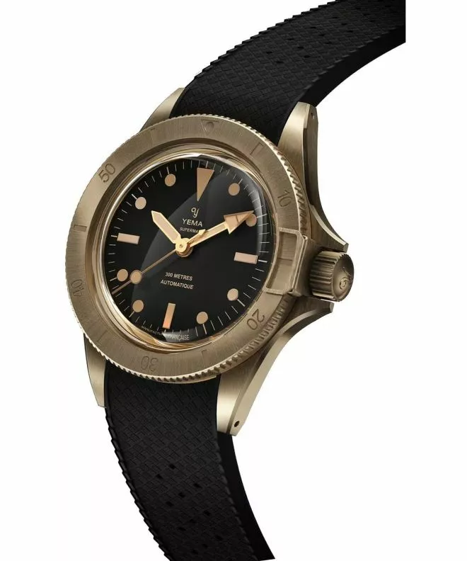 Годинник Чоловічий Yema Superman Bronze CMM.10 Black Limited Edition 11.13.36.ZN.U6